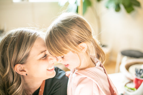 Mom and daughter