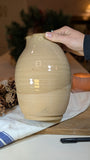 Large Scalloped Vase