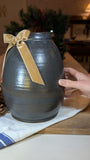 XL Black Vase