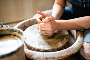 pottery wheel, pottery, clay, ceramics